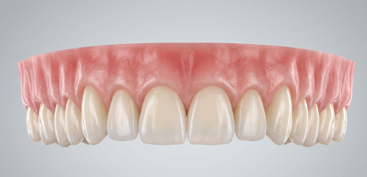 Digitally designed full dental arch prosthetic - ClearPro Tech CAD design